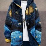 Víctor™ | Unisex-Kapuzenjacke, inspiriert von luxuriöser Kunst