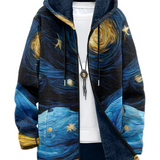Víctor™ | Unisex-Kapuzenjacke, inspiriert von luxuriöser Kunst