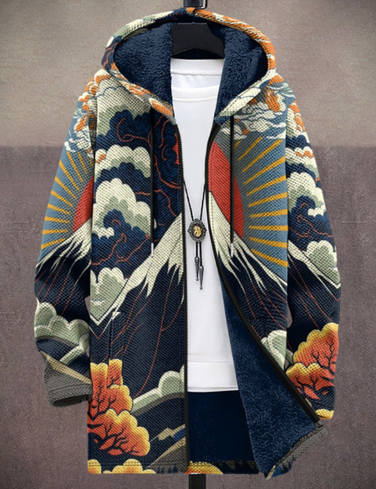 Keyla™ | Unisex-Kapuzenjacke, inspiriert von luxuriöser Kunst
