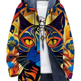 Tiago™ | Unisex-Kapuzenjacke, inspiriert von luxuriöser Kunst