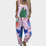 Bequeme Bedruckte Overall