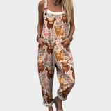 Bequeme Bedruckte Overall
