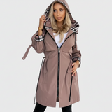 MANTEL ÉLISE MIT REISSVERSCHLUSS