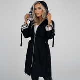 MANTEL ÉLISE MIT REISSVERSCHLUSS