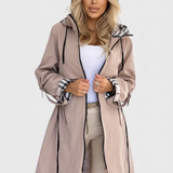 MANTEL ÉLISE MIT REISSVERSCHLUSS