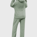 Jutgard – Teddy-Kapuzenpullover & Hose Set von Amora Bern, Ansicht 2