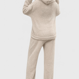 Jutgard – Teddy-Kapuzenpullover & Hose Set von Amora Bern, Ansicht 3