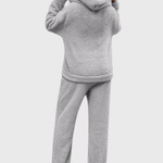 Jutgard – Teddy-Kapuzenpullover & Hose Set von Amora Bern, Ansicht 4