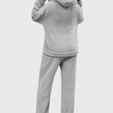 Jutgard – Teddy-Kapuzenpullover & Hose Set von Amora Bern, Ansicht 4