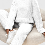 Jutgard – Teddy-Kapuzenpullover & Hose Set von Amora Bern, Ansicht 5