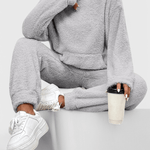 Jutgard – Teddy-Kapuzenpullover & Hose Set von Amora Bern, Ansicht 6