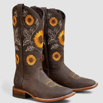 Ermenberga – Western-Stiefel mit Blumenstickerei von Amora Bern, Ansicht 2
