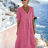 Wrenley™ | Lässiges, locker sitzendes Maxikleid