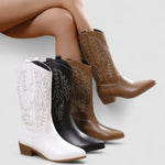 Godelinde – Bestickte Western-Stiefel von Amora Bern, Ansicht 4
