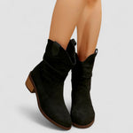 Berthegunde – Western-Stiefeletten mit gerafftem Schaft von Amora Bern, Ansicht 4