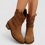 Berthegunde – Western-Stiefeletten mit gerafftem Schaft von Amora Bern, Ansicht 5