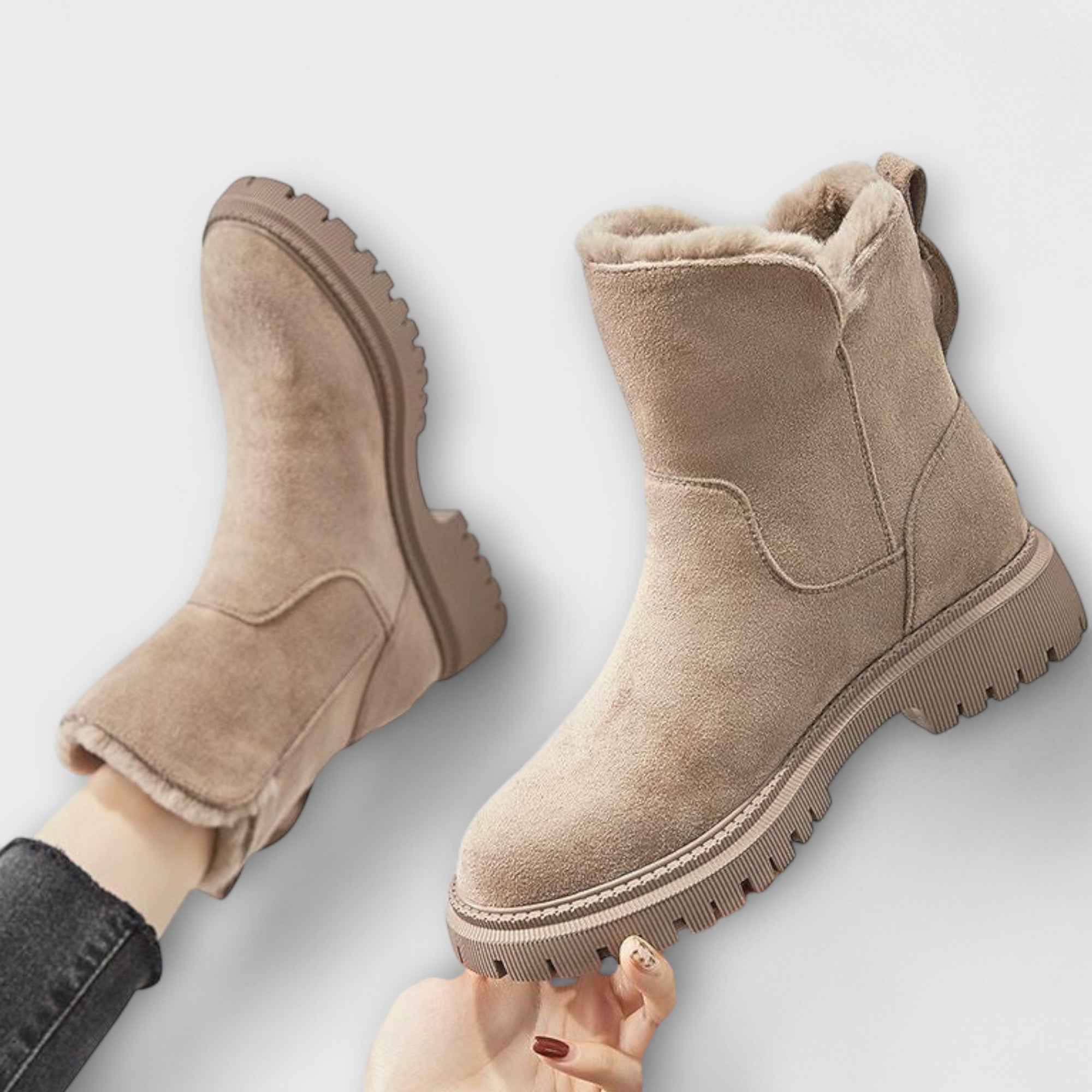 Theoderada – Bequeme Stiefeletten in Lederoptik von Amora Bern