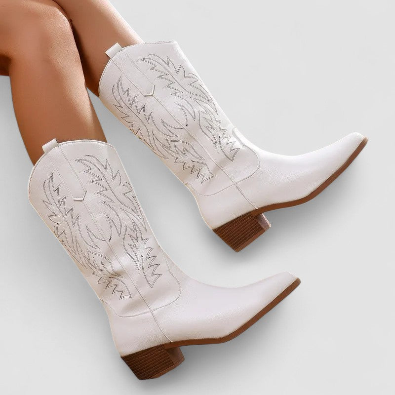 Godelinde – Bestickte Western-Stiefel von Amora Bern, Ansicht 5