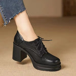 Odilia – Klassische Pumps mit Schnürung von Amora Bern, Ansicht 2
