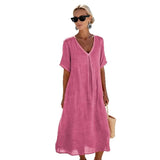 Wrenley™ | Lässiges, locker sitzendes Maxikleid