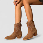 Aurelinde – Bestickte Western-Stiefeletten von Amora Bern, Ansicht 5