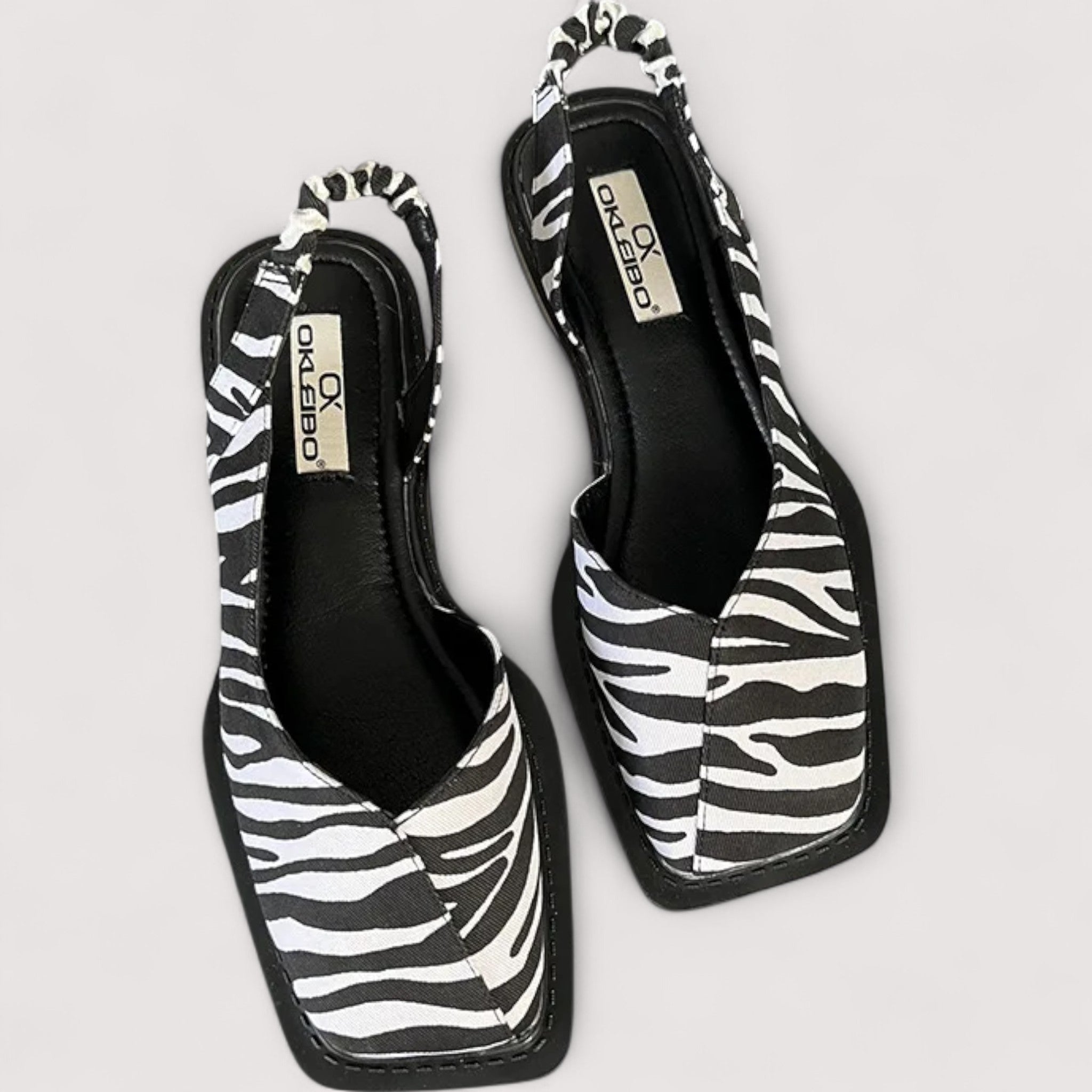 Freya™ Slingback-Sandalen mit eckiger Zehe, Detailansicht