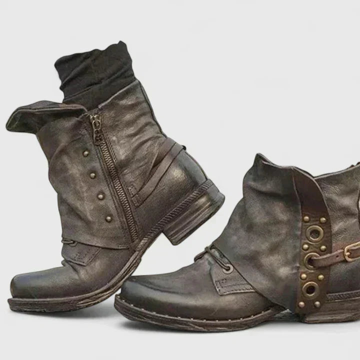 Rothaide – Orthopädische Stiefeletten mit Fussgewölbestütze von Amora Bern, Ansicht 4