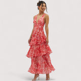 Graziella™ | Midi-Kleid mit Blumenmuster