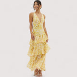 Graziella™ | Midi-Kleid mit Blumenmuster