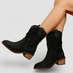 Berthegunde – Western-Stiefeletten mit gerafftem Schaft von Amora Bern, Ansicht 10