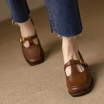 Emilia – T-Steg-Schuhe im Vintage-Stil von Amora Bern, Ansicht 10