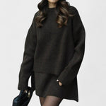 Agilinde – Longline-Strickpullover & Rock Set von Amora Bern, Ansicht 11