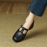 Emilia – T-Steg-Schuhe im Vintage-Stil von Amora Bern, Ansicht 4