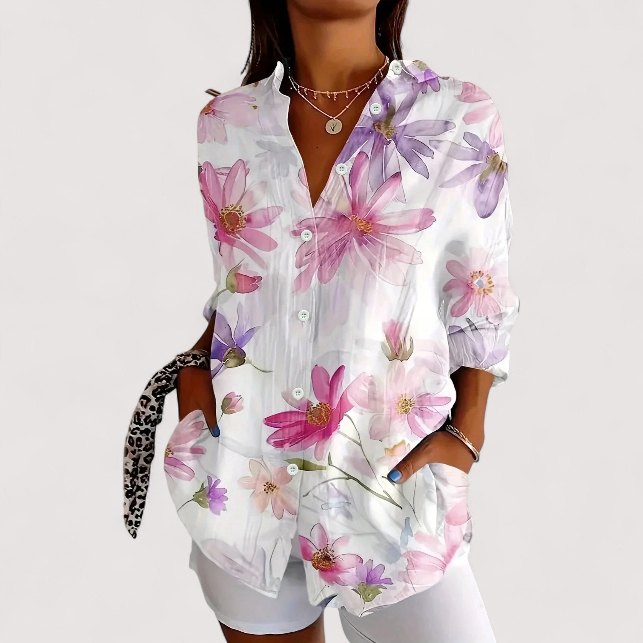 Annika™ | Bunte Bluse mit Druck