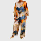 Maelora™ | Satin Zweiteiliges Set für Damen