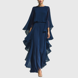 Aurora | Elegantes Chiffon-Set mit Volants