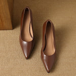 Liselotte – Spitze Pumps mit breitem Blockabsatz von Amora Bern, Ansicht 7