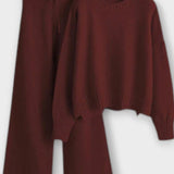Irmelinde – Rollkragen-Strickpullover & Hose Set von Amora Bern, Ansicht 4
