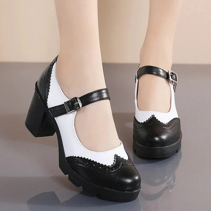 Sigrun – Elegante Lederpumps von Amora Bern, Ansicht 4
