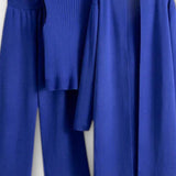 Isgard – Dreiteiliges Rippstrick-Set mit Hose von Amora Bern, Ansicht 5