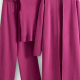 Isgard – Dreiteiliges Rippstrick-Set mit Hose von Amora Bern, Ansicht 6