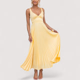 Sarina™ | Gelbes Maxikleid