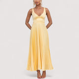 Sarina™ | Gelbes Maxikleid