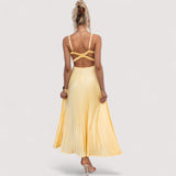 Sarina™ | Gelbes Maxikleid