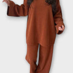 Sunhild – Oversize-Langarm-Oberteil & weite Hose Set von Amora Bern, Ansicht 3