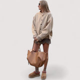 Mila™ | Tasche mit seitlicher Raffung