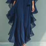 Aurora | Elegantes Chiffon-Set mit Volants
