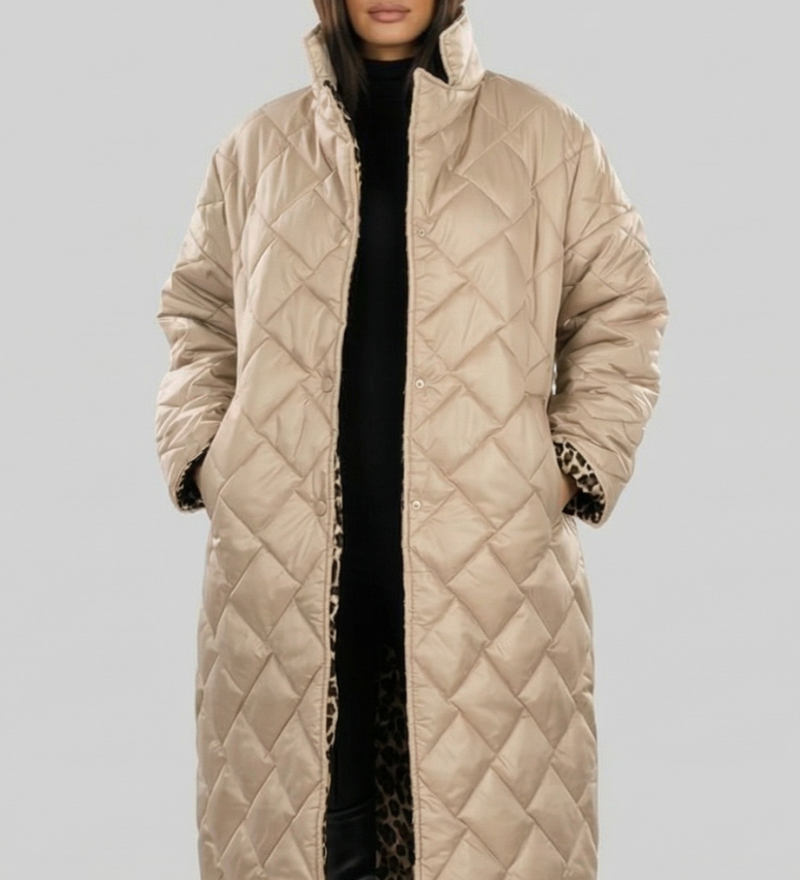 Kaarina™ | Eleganter Leopard-Mantel