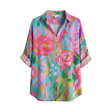 Annika™ | Bunte Bluse mit Druck