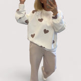 Marisa™ | Pullover mit Härzli-Muster